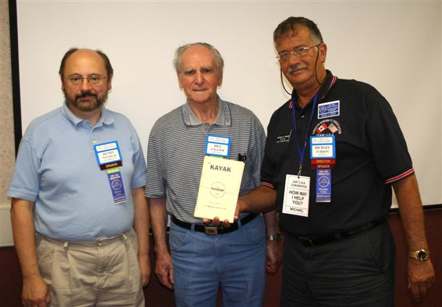 Henry Nienhuis, Bill English and Michael Turrini at the CEVNA meeting