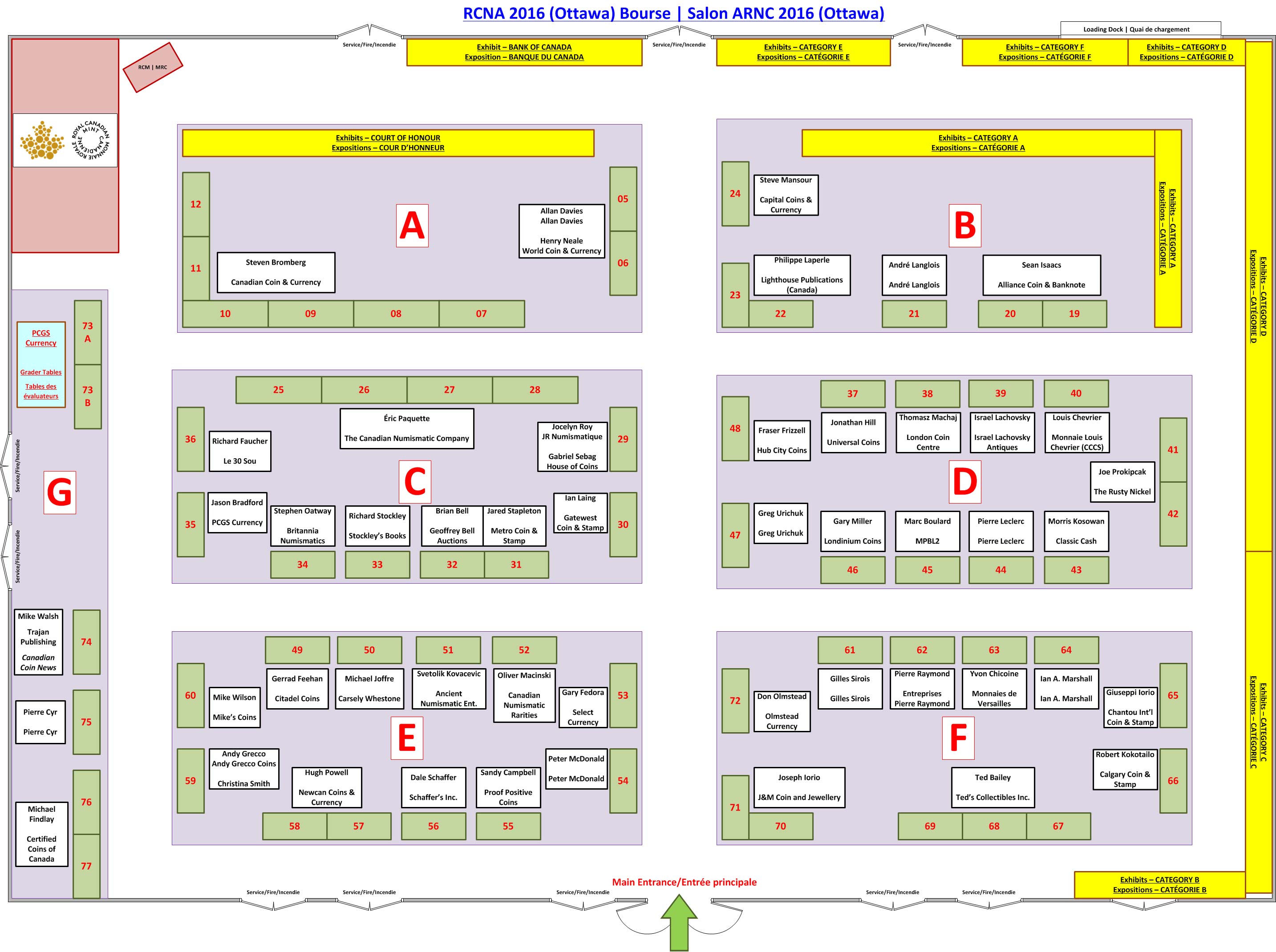 Bourse Floor Plan 2016